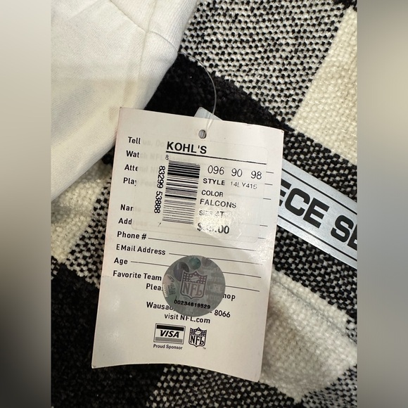 2 pieces Girls Atlanta falcons cheerleading outfit - Picture 2 of 3